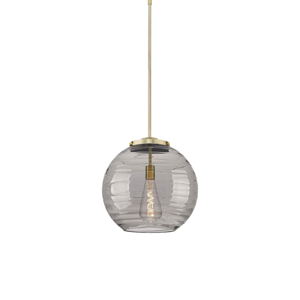 Innovations Lighting 221-1S-18-16 Athens Pendant Athens Deco Swirl 16"