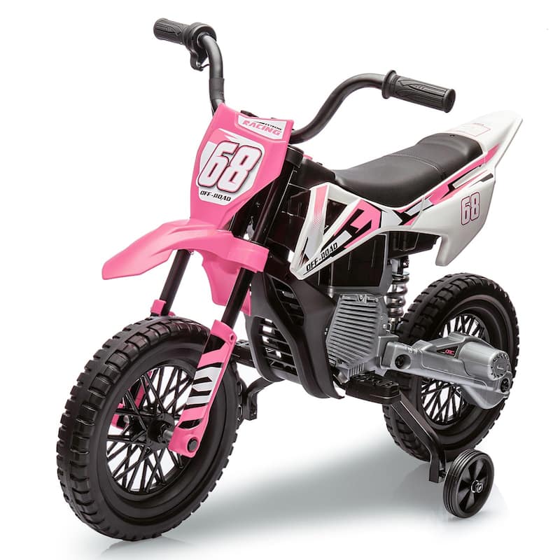 12V Electric Dirt Bike - Pink