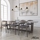 preview thumbnail 10 of 11, Hunter Grove Isle 4-Light Linear Chandelier - Dining Room, Kitchen Island - Mid-Century Modern, Minimalist