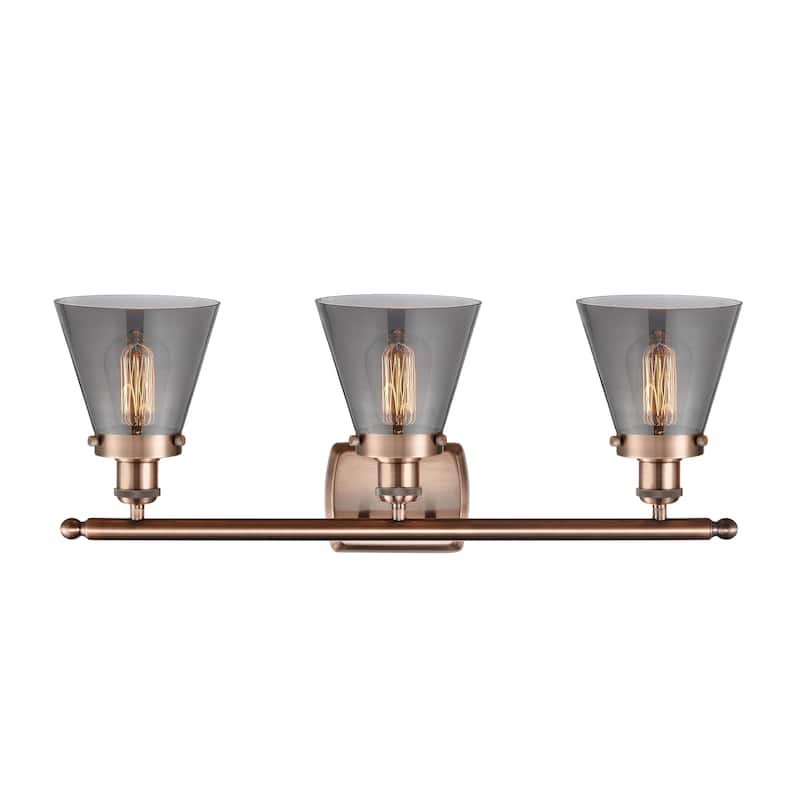 Innovations Lighting Ballston Urban Cone - 3 Light 26" Bath Vanity Light