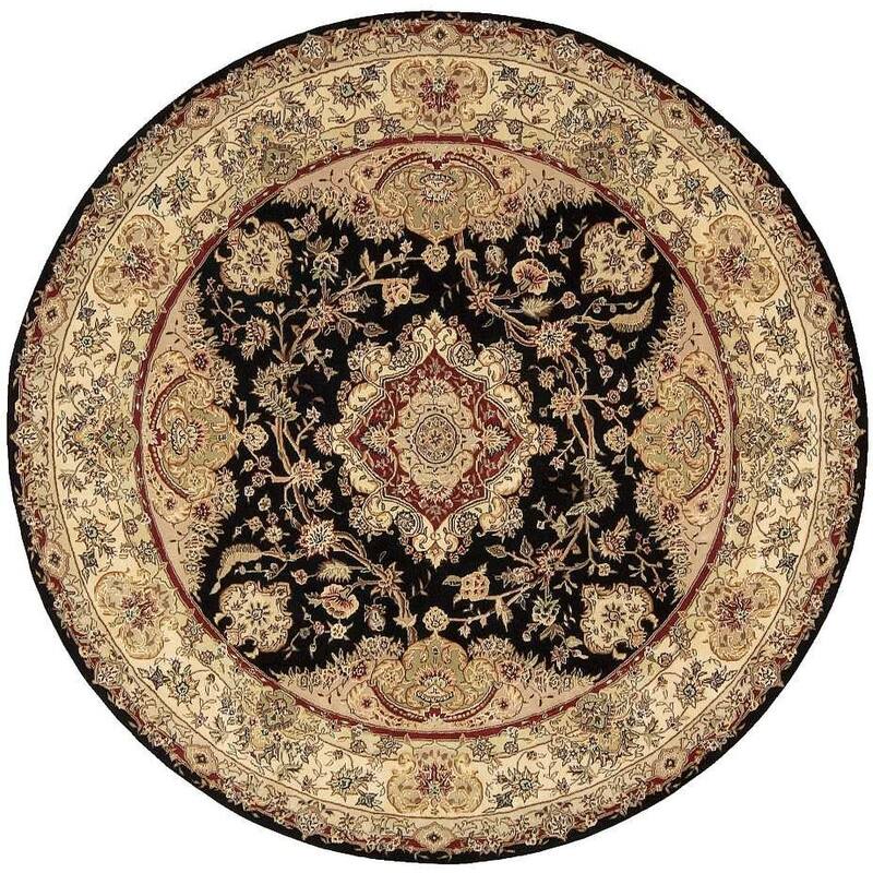 Nourison Hand-tufted Traditional Persian Wool Silk Area Rug