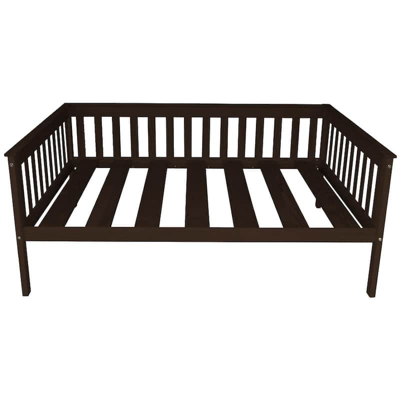 Pine Full Mission Daybed - Rich Tobacco Stain