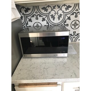 Shop Lg Lmc0975st 0 9 Cu Ft Countertop Microwave Stainless
