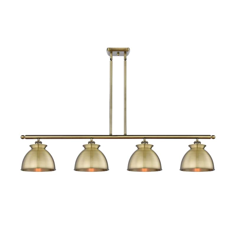 Innovations Lighting 516-4I-11-48 Adirondack Linear Adirondack 4 Light - Antique Brass