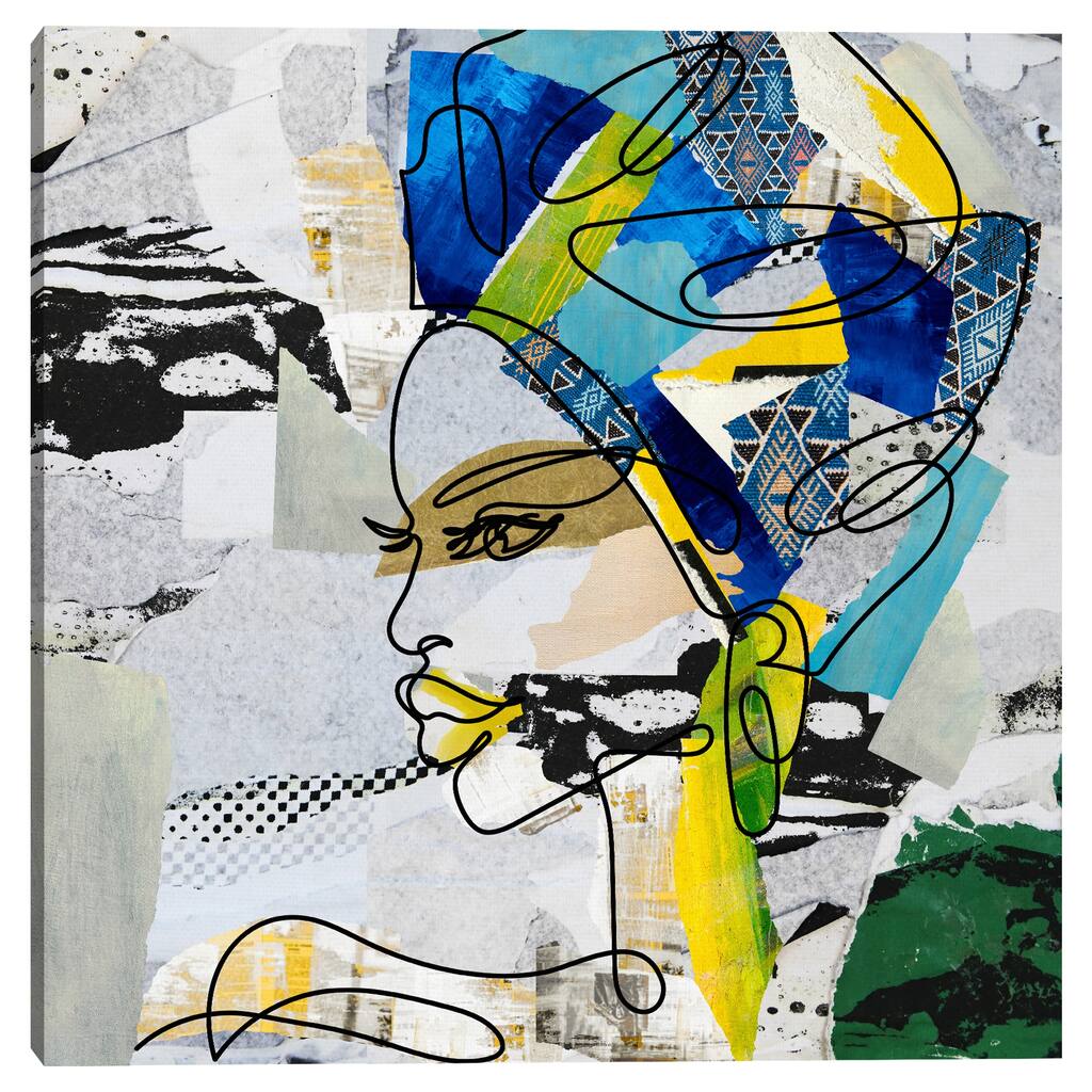 Turban Queen by Nikki Chu Canvas Art Print