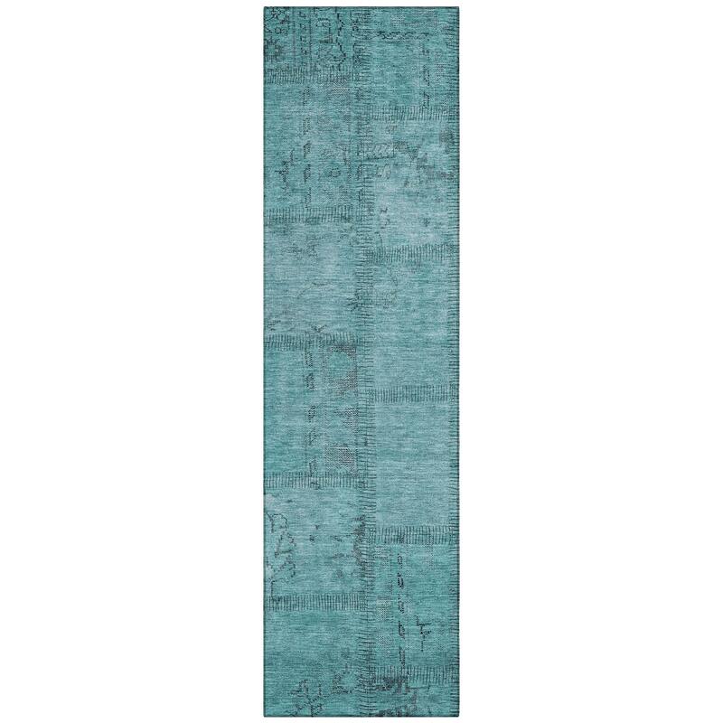 Machine Washable Indoor/ Outdoor Chantille Boho Moroccan Rug