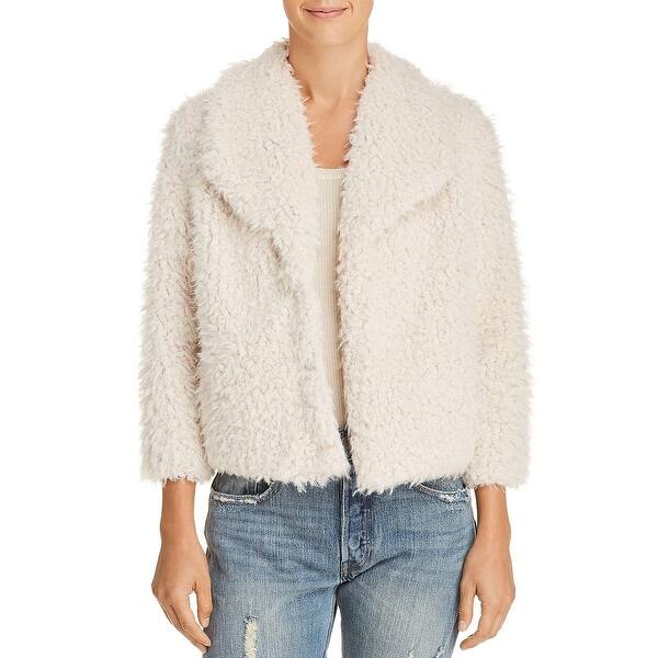 Shop Bb Dakota Womens Hugs Dont Lie Faux Fur Jacket Winter Wide
