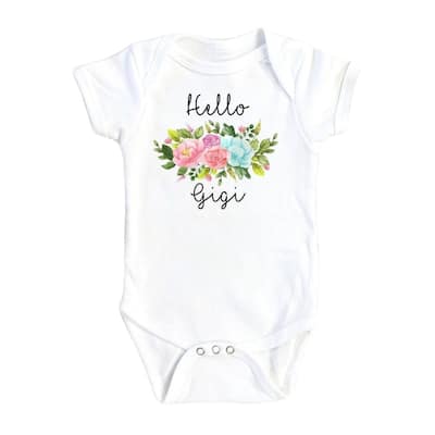 Gigi Italian - Baby Boy Girl Clothes Infant Bodysuit Funny Cute Newborn