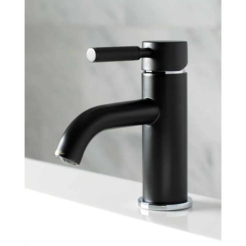 Kingston Brass Kaiser 1.2 GPM Single Hole Bathroom Faucet with Pop-Up