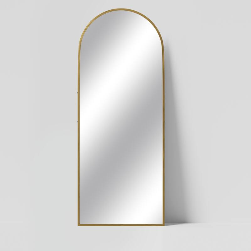 Aluminum Alloy Fine Edge Right Angle Full Length Mirror
