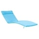 preview thumbnail 23 of 88, Salem Outdoor Chaise Lounge Cushion (ONLY CUSHION) by Christopher Knight Home - 79.25"L x 27.50"W x 1.50"H Blue
