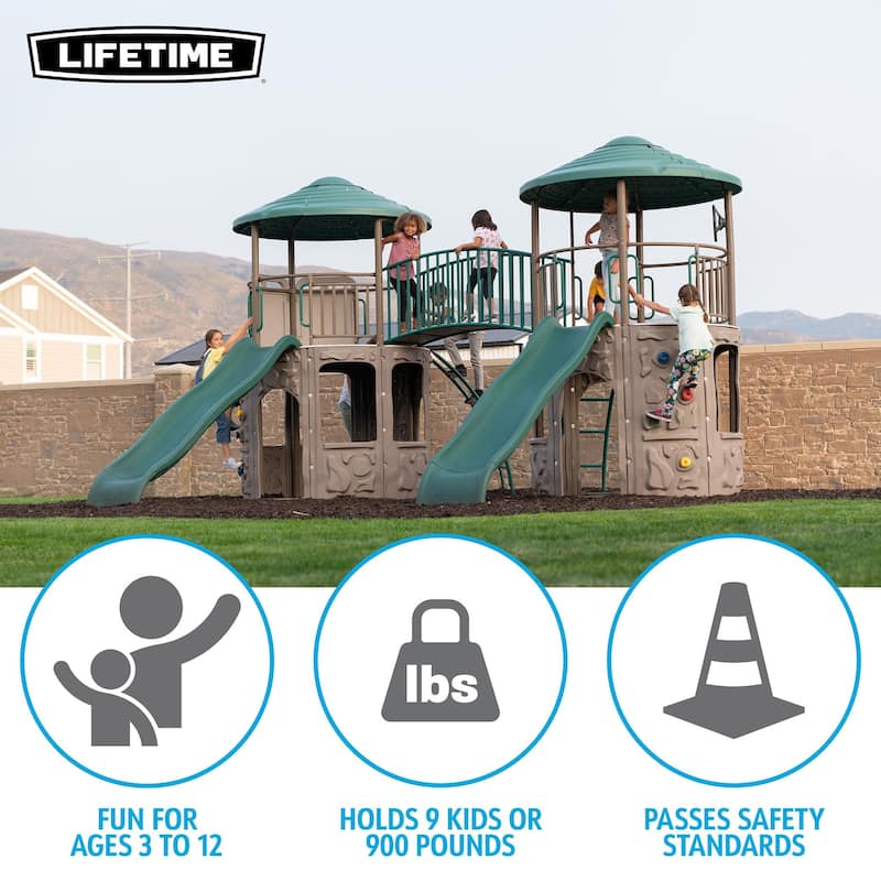 Lifetime Double Adventure Tower
