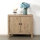 preview thumbnail 3 of 6, Two Doors Cabient Weathered Natural 39x18x35H - 54 x 84