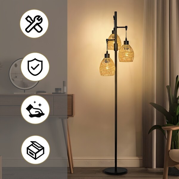 Cage lamp shade on sale