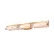 preview thumbnail 3 of 7, Varaluz Mingle Bathroom Vanity Light - Satin Brass