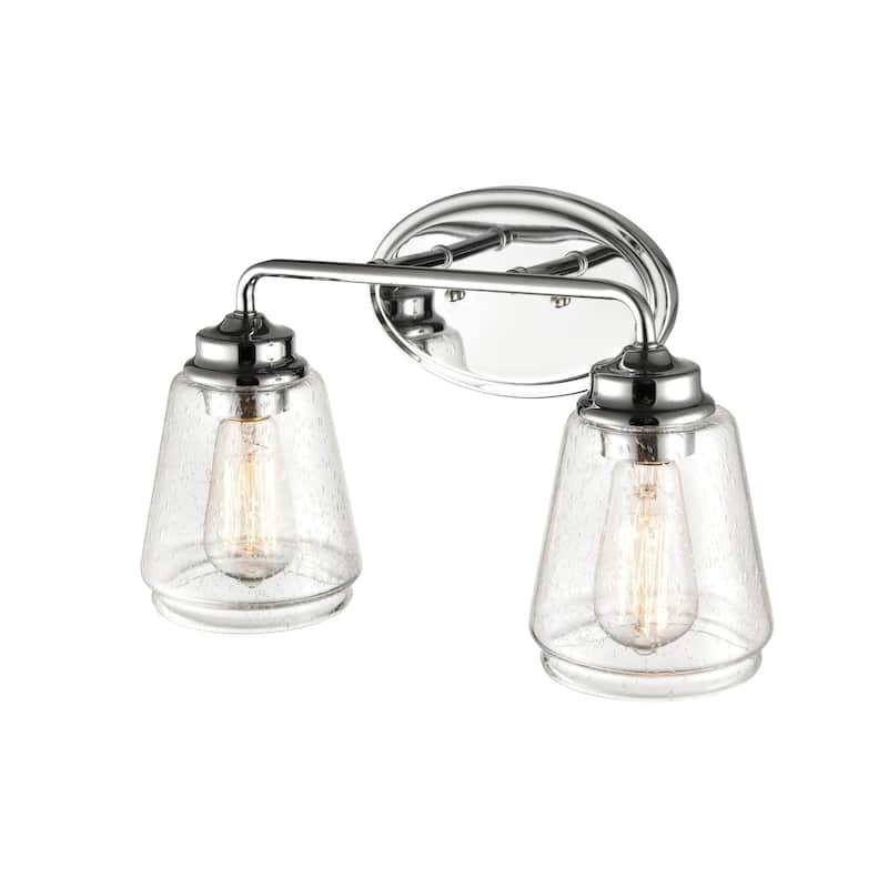 Millennium Lighting 2 Light 15" Wide Bathroom Vanity Light with Clear