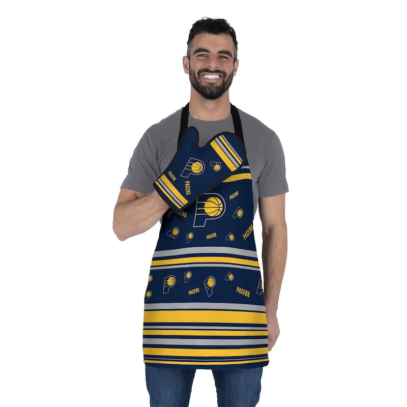NBA Press Apron BBQ Mitt 2-piece Set