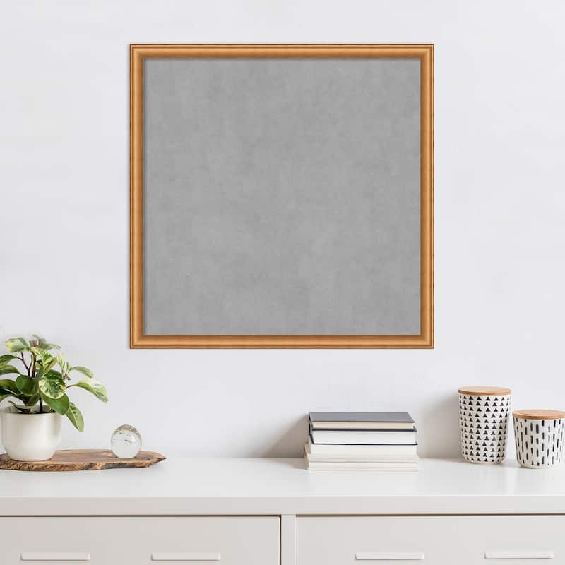 Amanti Art Salon Scoop Copper Framed Magnetic Board