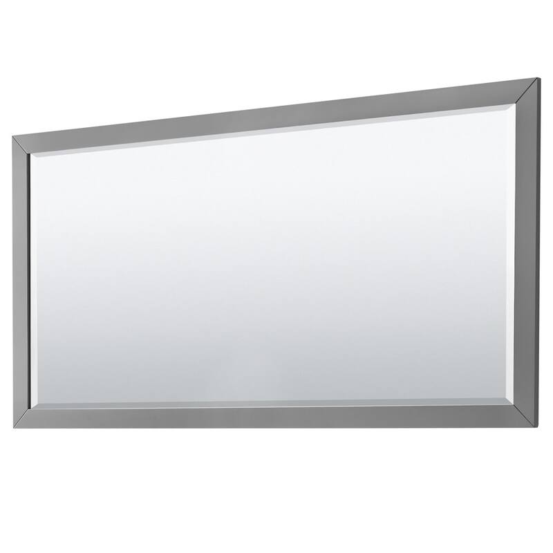 Wyndham Collection Daria 72" Free Standing Double Vanity Set with MDF