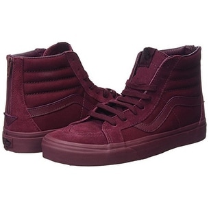 vans sk8 hi dark red