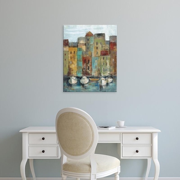 Easy Art Prints Silvia Vassileva's 'Old Town Port I' Premium Canvas Art