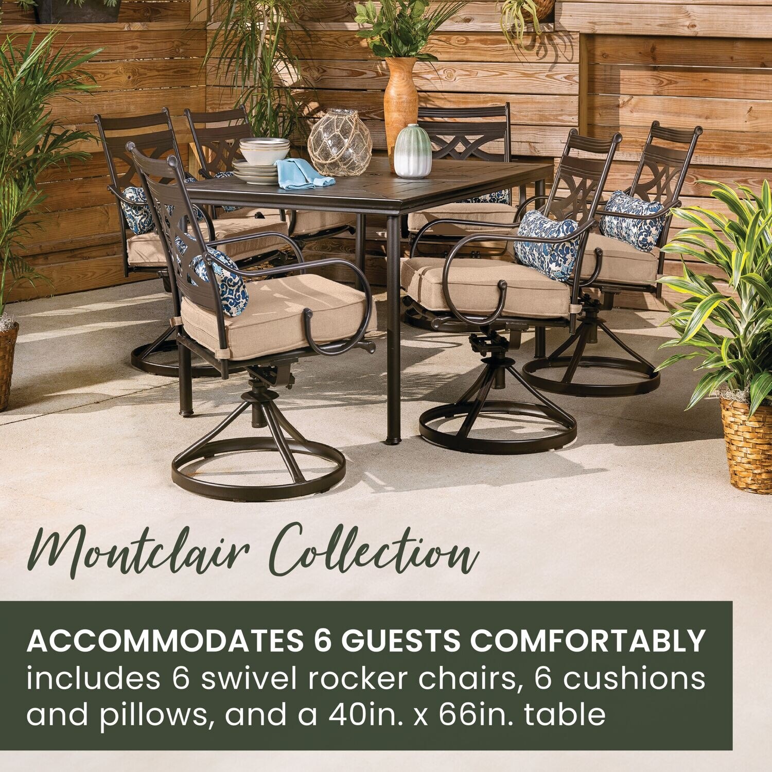 Montclair Hanover Piece Dining Set Hanover Montclair 7-Piece