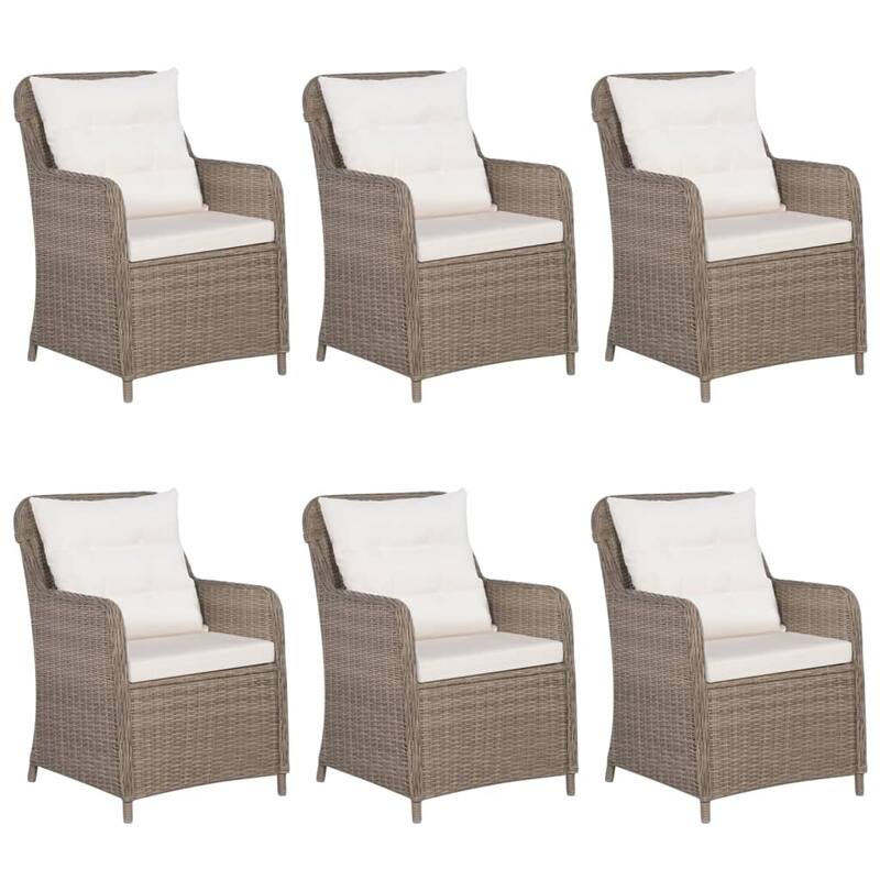 vidaXL Patio Dining Set Outdoor Dining Set Table and Chair Set for Garden