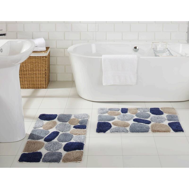 Chesapeake Pebbles 2pc Bath Rug Set