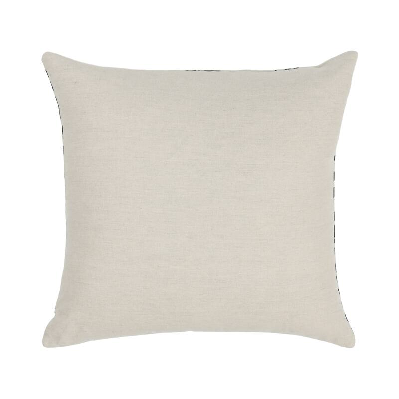 Villa by Classic Home Alula Cotton Fabric Throw Pillow