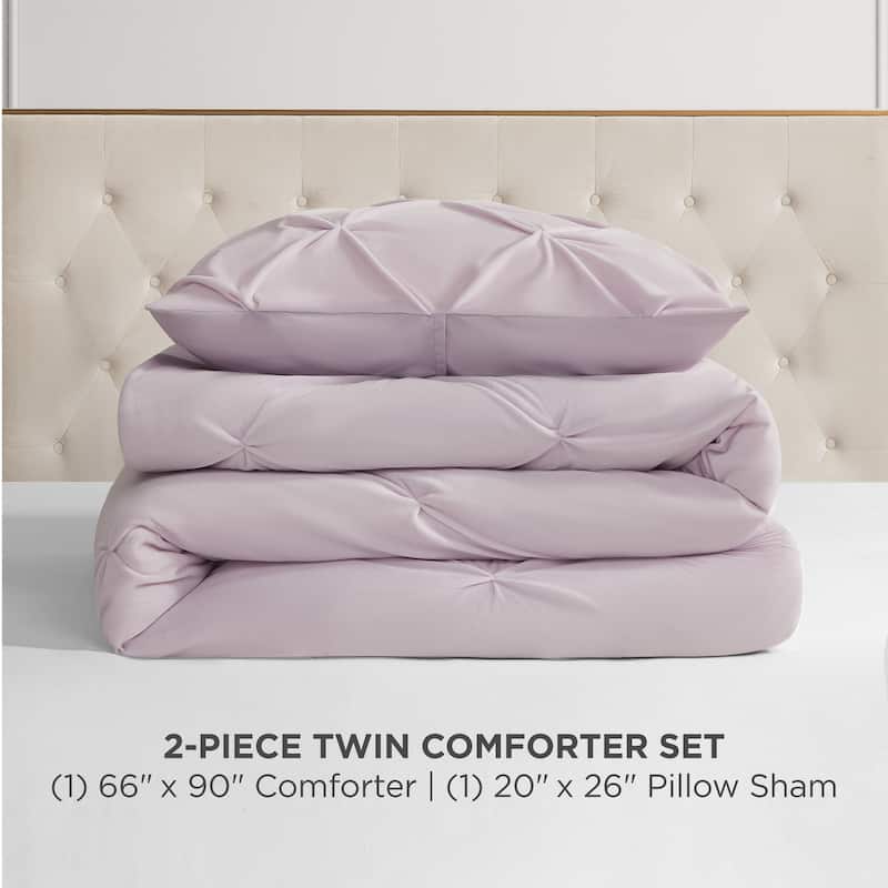 Juicy Couture Kiss Pleat Plush Comforter Sets