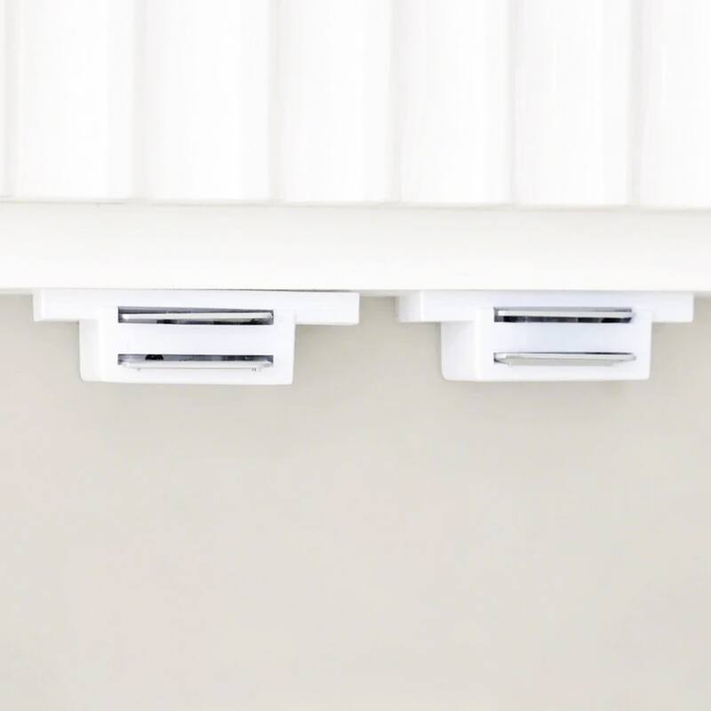 72" Modern Fluted Kitchen Pantry Cabinet with 2 Large Drawers and 8-Door Spice Rack