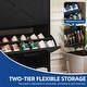 preview thumbnail 17 of 18, Moasis Shoe Storage Cabinet with 2 Flip Drawers Narrow Shoes Rack Organizer