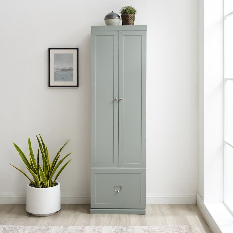 Crosley Harper Convertible Pantry Closet - 12.5" x 22" x 74"