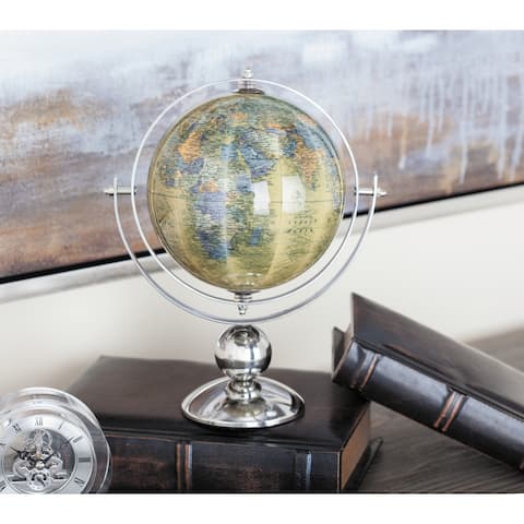 Silver Stainless Steel Traditional Globe - 11x6
