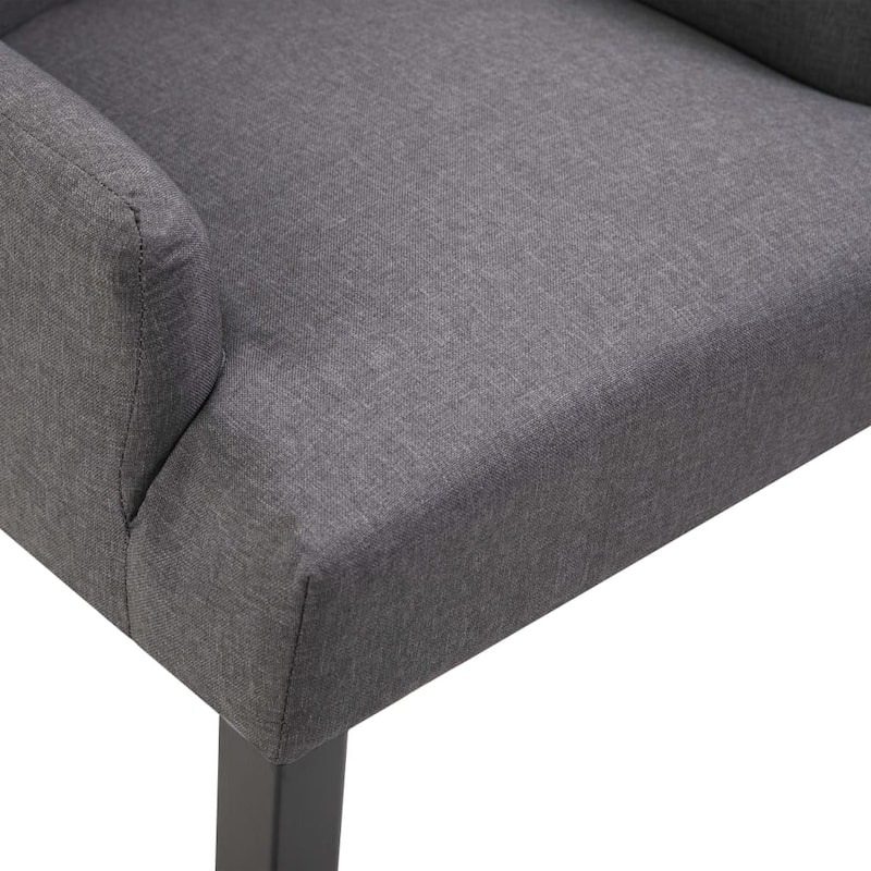 vidaXL Dining Chairs with Armrests 1/2/4/6 pcs Multicolor Fabric - 21.3" x 22" x 41.7"