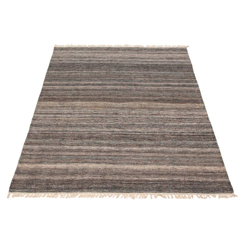 Boho Grey Kilim 5'3" x 7'4" - 5'3 x 7'4