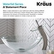 preview thumbnail 8 of 29, KRAUS Waterfall Vessel Bathroom Faucet Satin Nickel