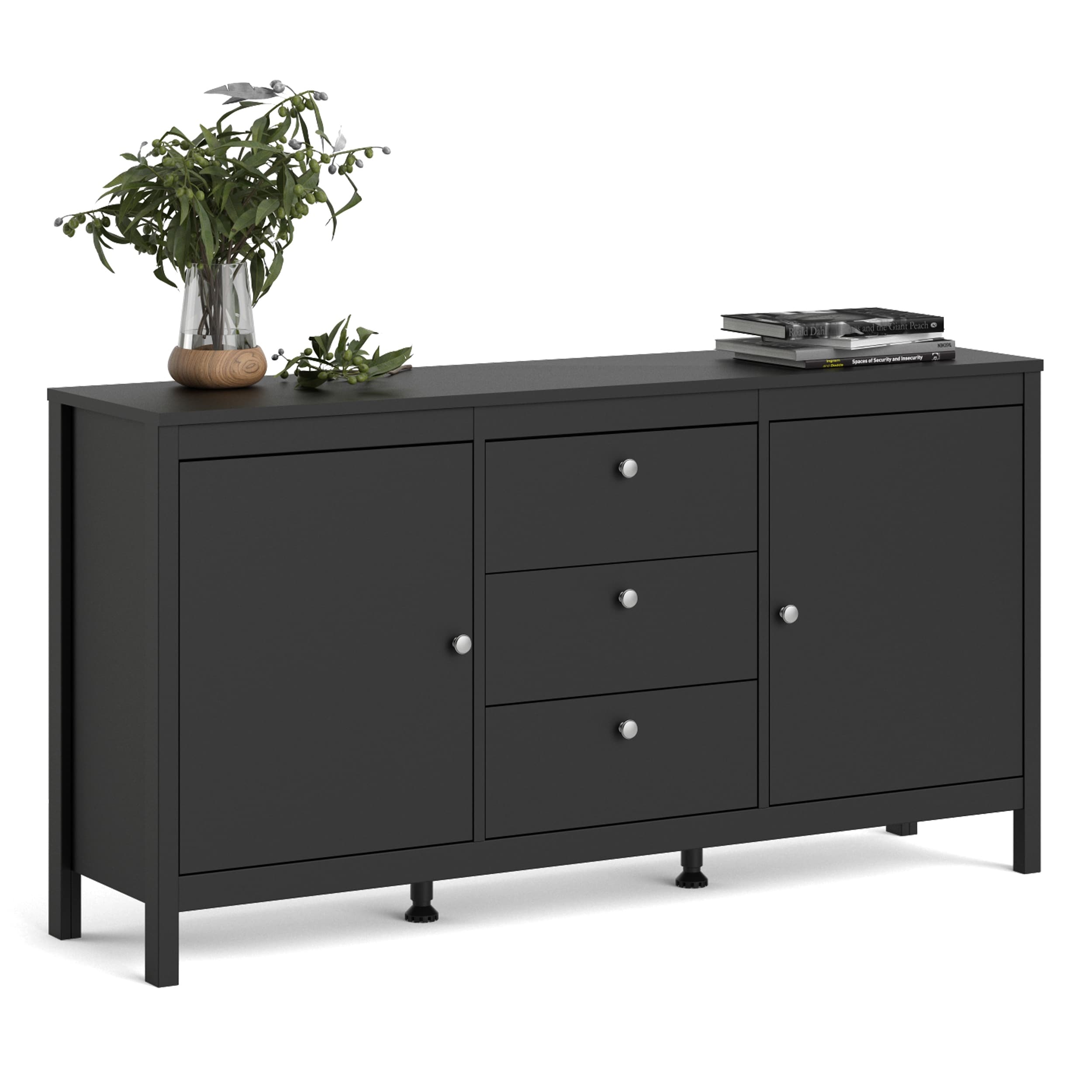 Porch & Den Madrid 2-Door Sideboard with 3-Drawers - On Sale - Bed Bath &  Beyond - 33673465