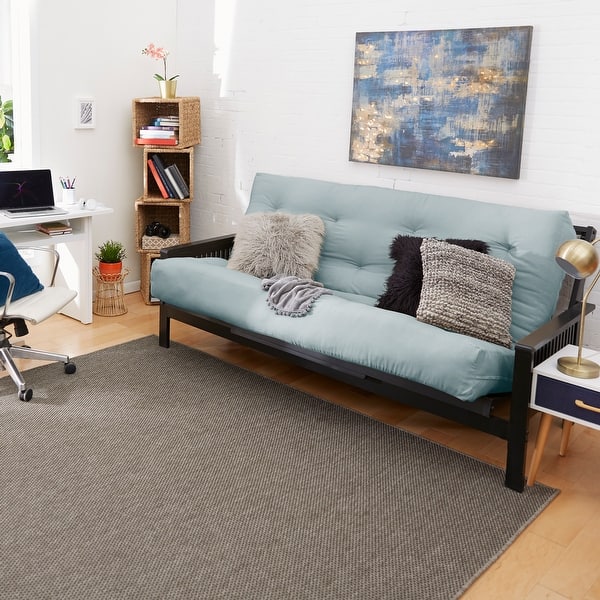 slide 2 of 156, Porch & Den Owsley Full-size 6-inch Futon Mattress without Frame Silver - Full