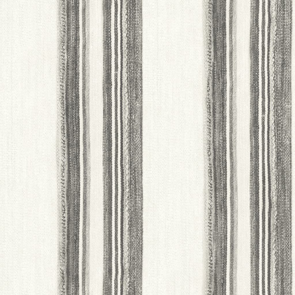 Loom Spun Charcoal Wallpaper