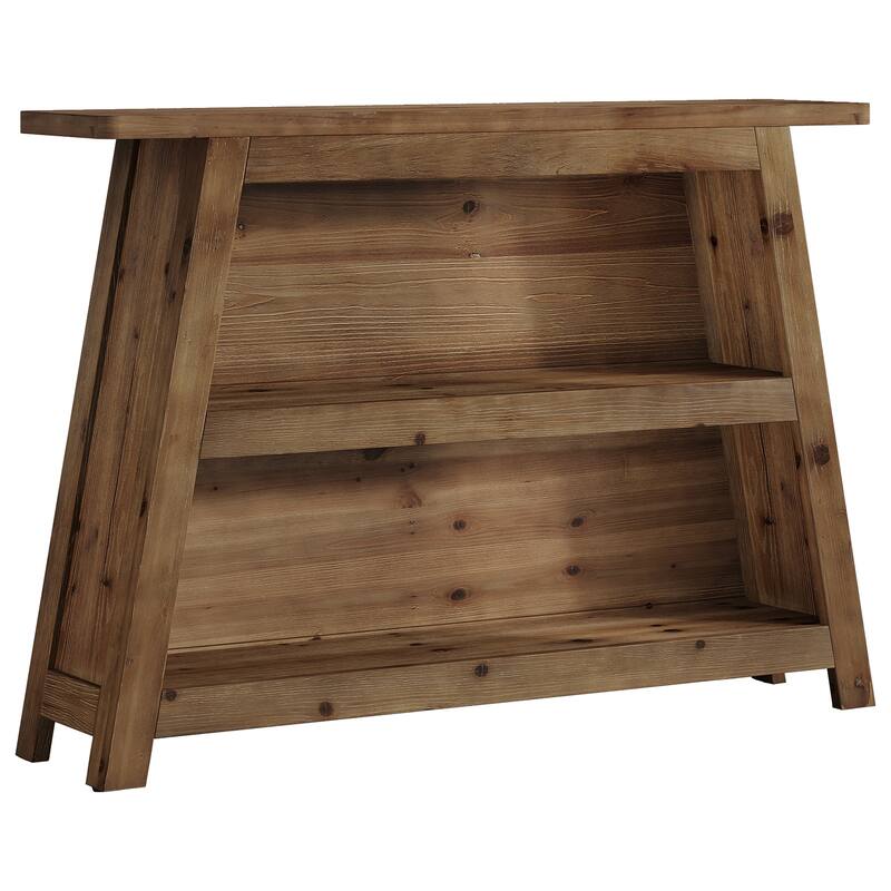 Solid Wood Console Table, Entryway Table with Storage Shelves, Sofa Table for Hallway, Living Room, Foyer, Entrance