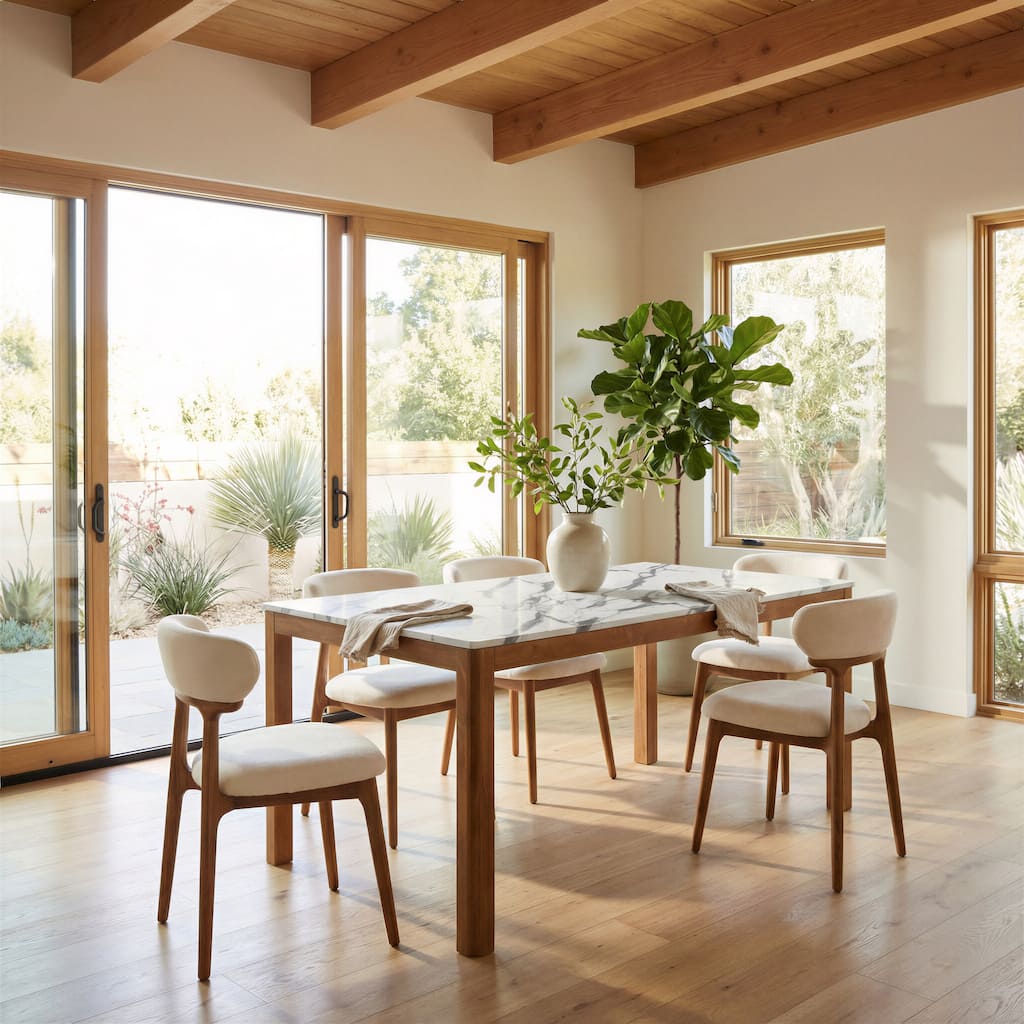 Jemy Dining Table White