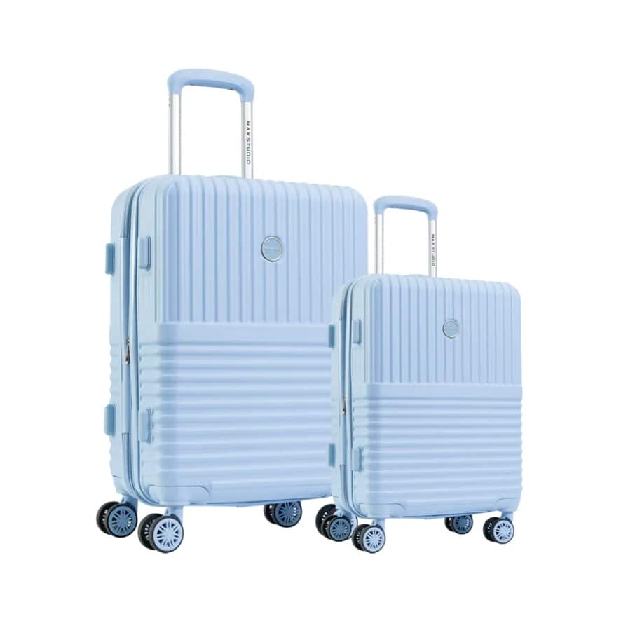 Max Studio The Odessa ABS 2-Piece Hard-Sided Luggage Set
