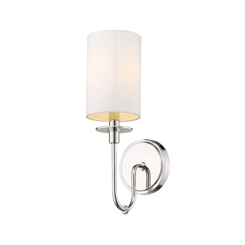 Z-Lite Ella 16" Tall Wall Sconce - Polished Nickel