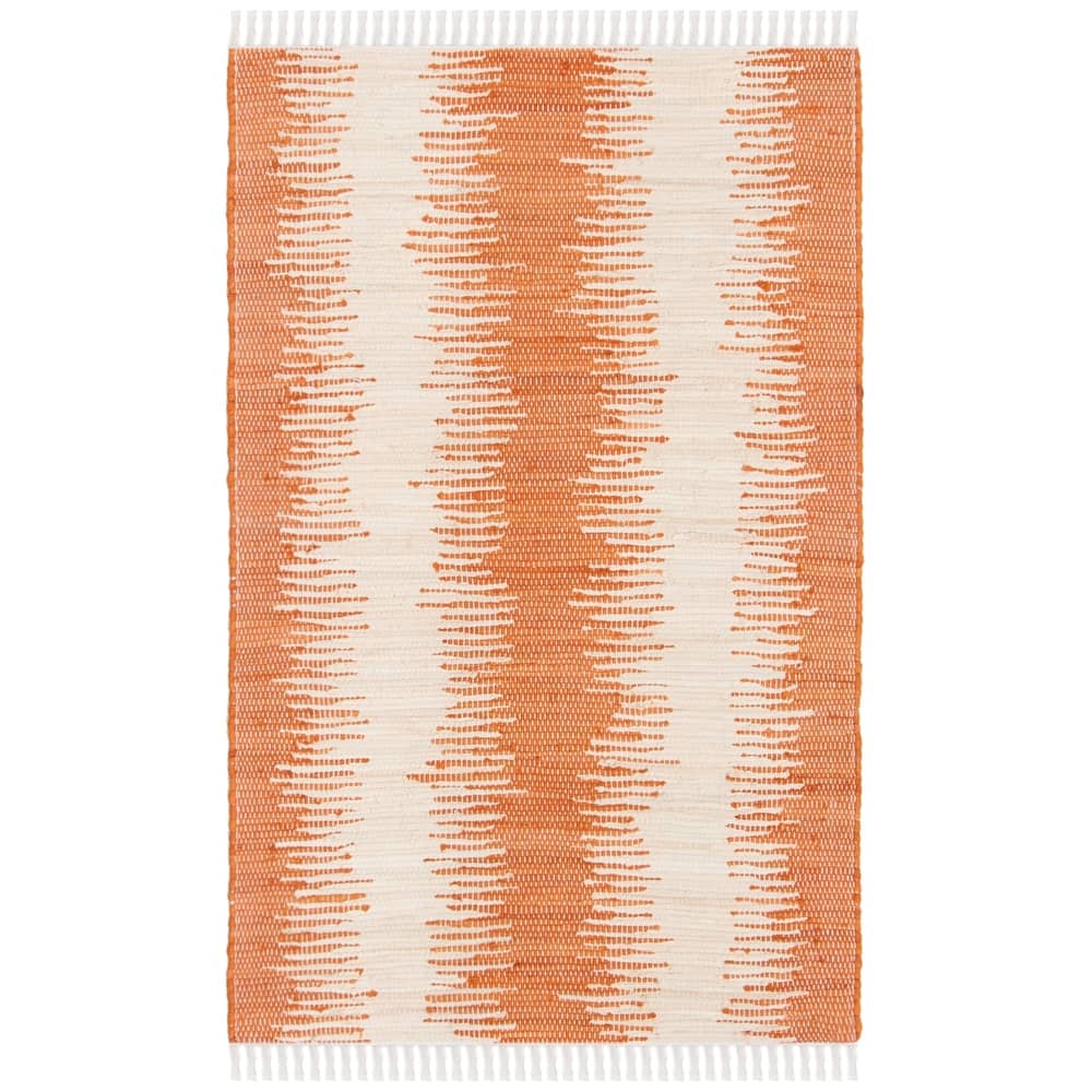 SAFAVIEH Handmade Flatweave Montauk Camille Casual Cotton Rug