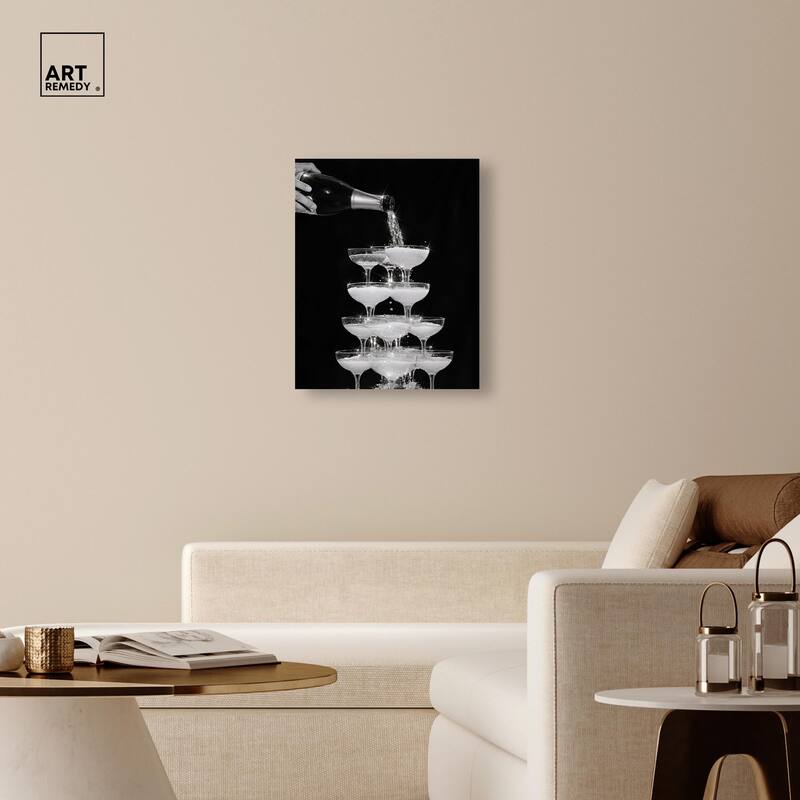 Tower of Joy Canvas by Art Remedy, Gallery Wrapped