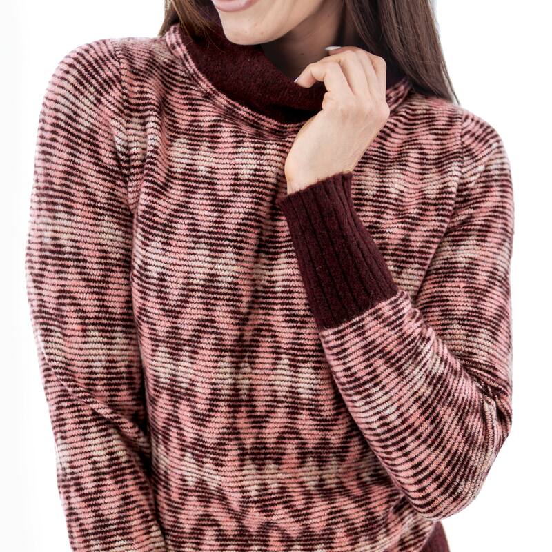 Aventura Women's Paragon Diamond Jacquard Sweater