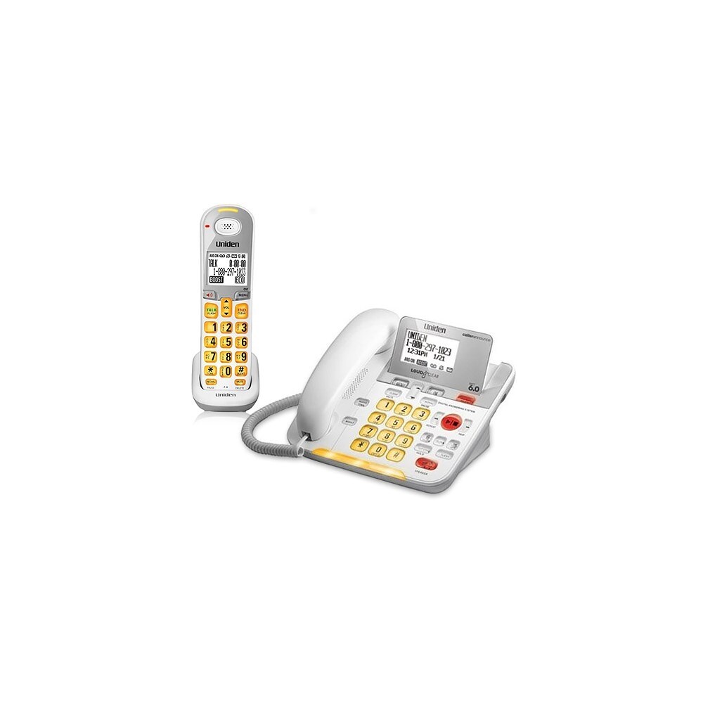 Shop Uniden D3098 Uniden D3098S Corded Cordless Phone - Free Shipping