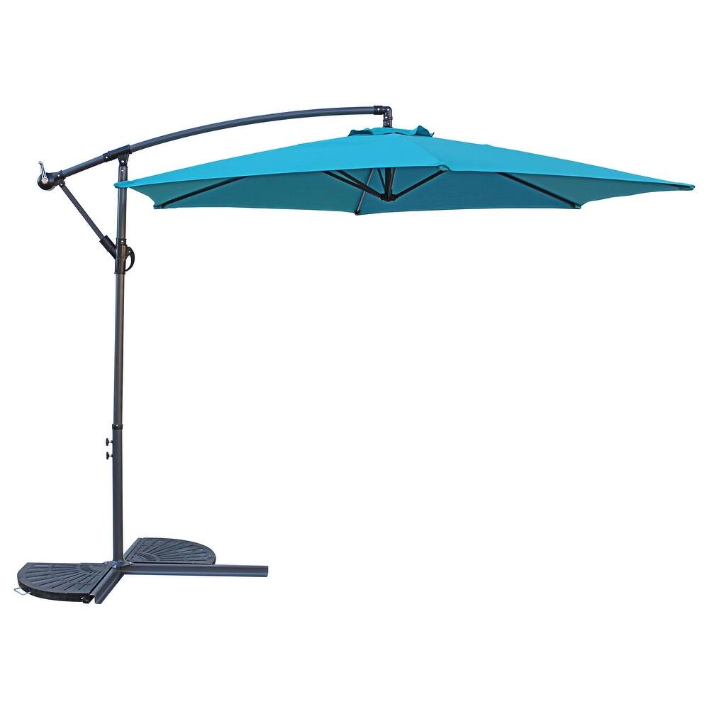 St. Kitts 10-foot Aluminum Cantilever Umbrella