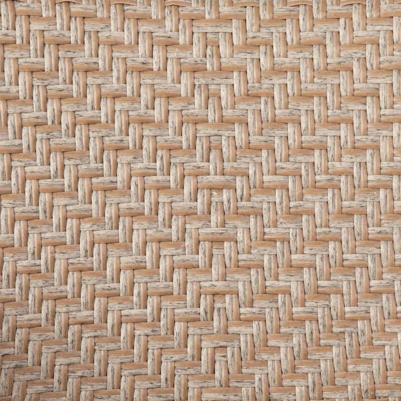 All Weather Commercial Grade PE Rattan Stacking Patio Chairs - 4 Pack